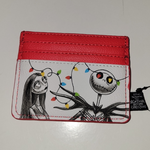 Loungefly Disney NBC Holiday Lights Mini Backpack and Cardholder Set